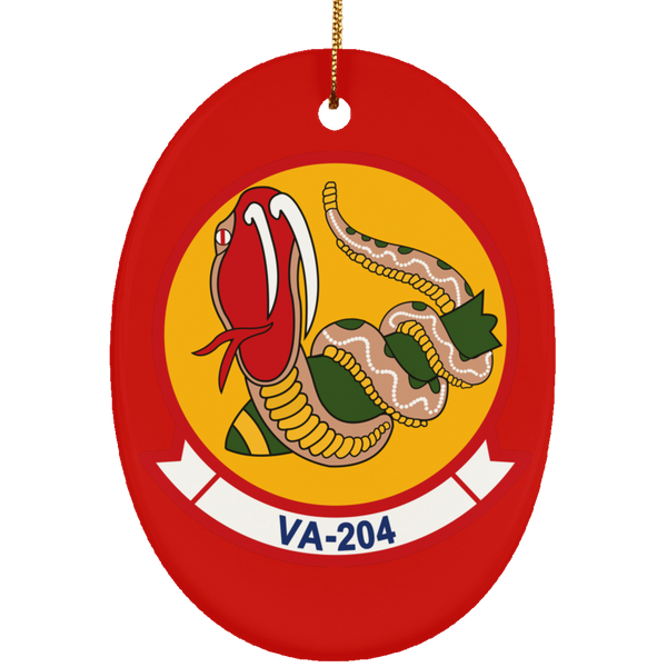 VA 204 1 Ornament - Oval