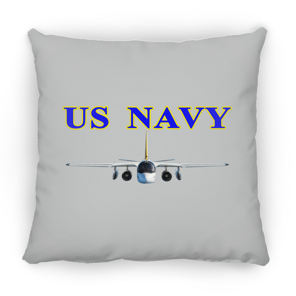 US Navy S-3 2 Pillow - Square - 14x14