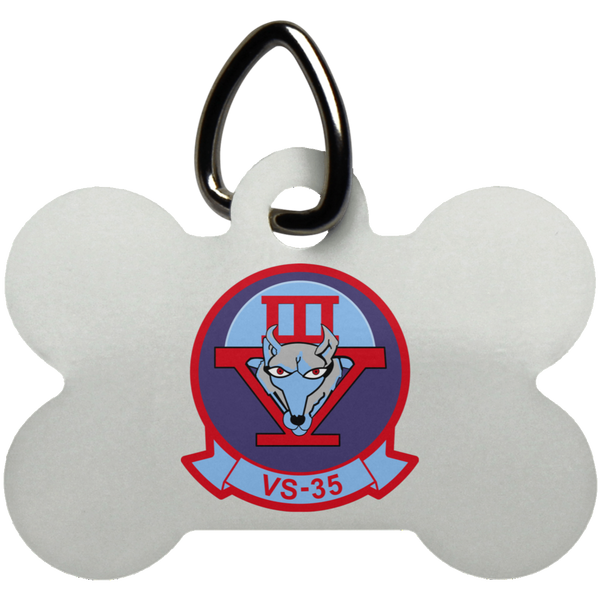 VS 35 5 Pet Tag - Dog Bone