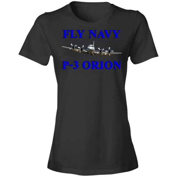 Fly Navy P-3 1 Ladies' Lightweight T-Shirt