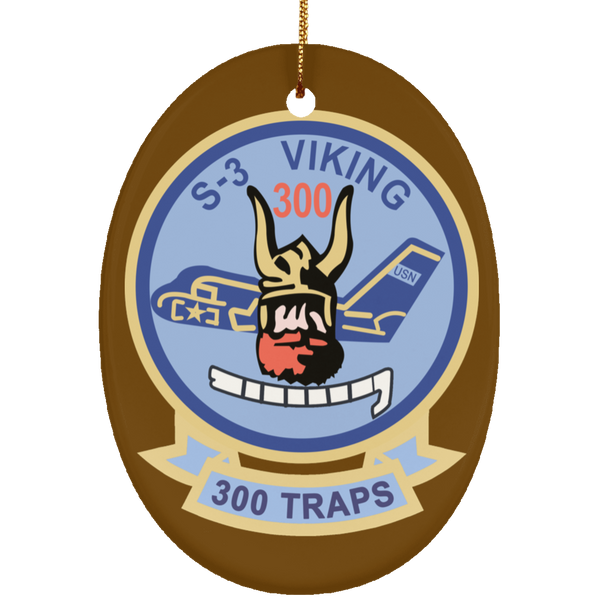 S-3 Viking 5 Ornament - Oval