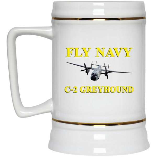 Fly Navy C-2 3 Beer Stein - 22oz