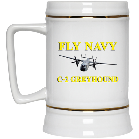 Fly Navy C-2 3 Beer Stein - 22oz