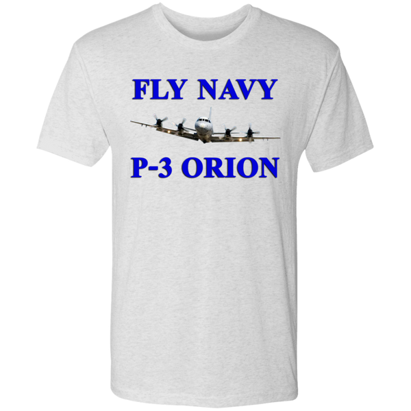 Fly Navy P-3 1 Triblend T-Shirt