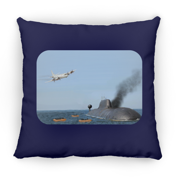 Abandon Ship Pillow - Square - 16x16