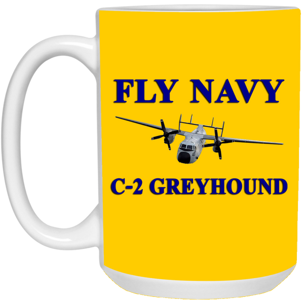 Fly Navy C-2 1 Mug - 15oz