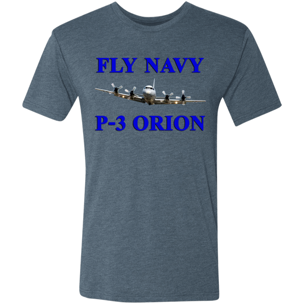 Fly Navy P-3 1 Triblend T-Shirt