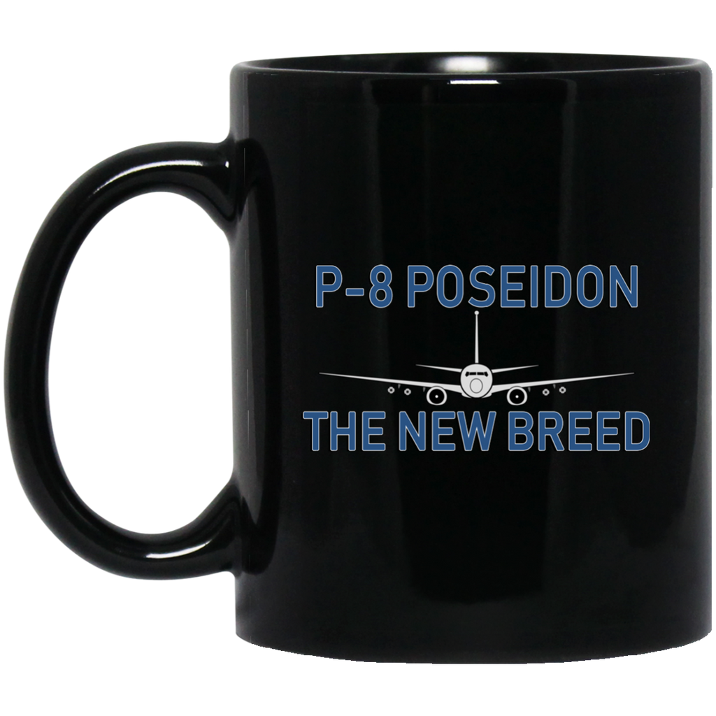 P-8 1 Black Mug - 11oz