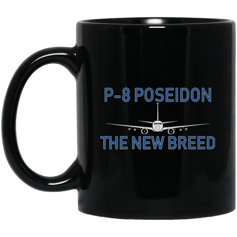 P-8 1 Black Mug - 11oz