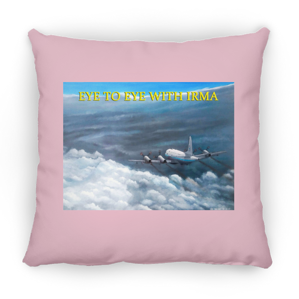 Eye To Eye With Irma 1 Pillow - Square - 14x14