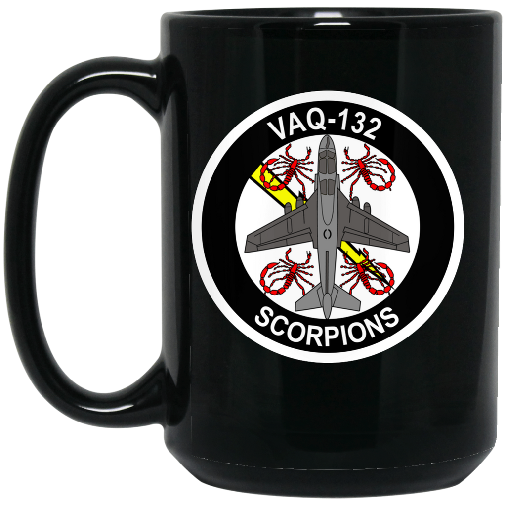 VAQ 132 5 Black Mug - 15oz