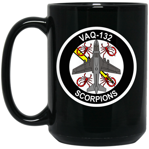 VAQ 132 5 Black Mug - 15oz