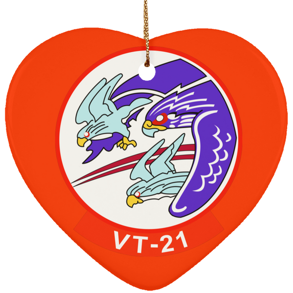 VT 21 1 Ornament Ceramic - Heart