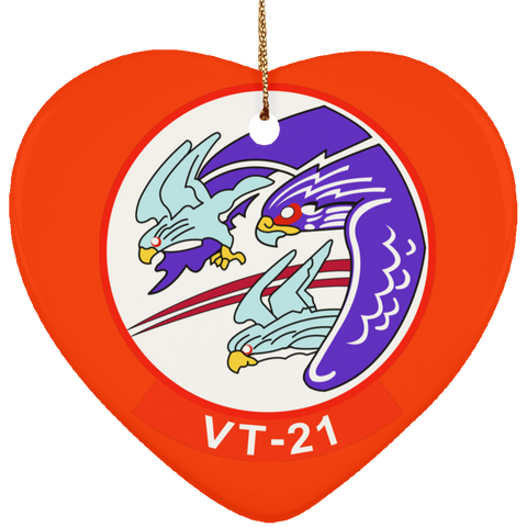 VT 21 1 Ornament Ceramic - Heart