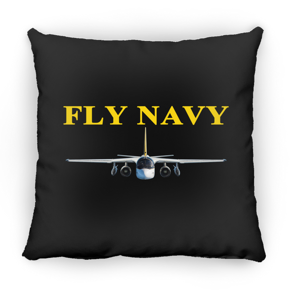 Fly Navy S-3 4 Pillow - Square - 14x14