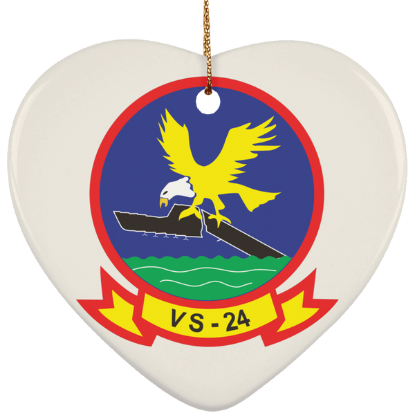 VS 24 1 Ornament Ceramic - Heart