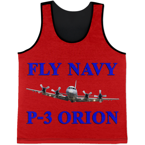 Fly Navy P-3 1 Tank Top - All Over Print