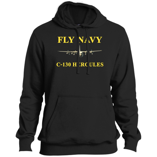 Fly Navy C-130 3 Tall Pullover Hoodie