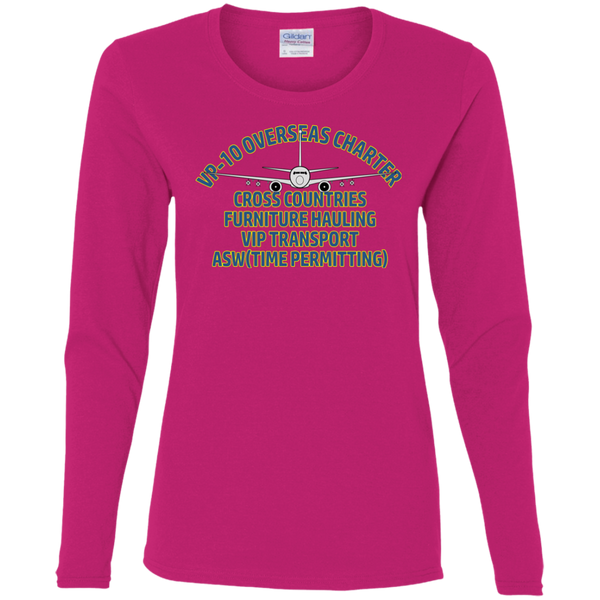 VP 10 5 Ladies' Cotton LS T-Shirt