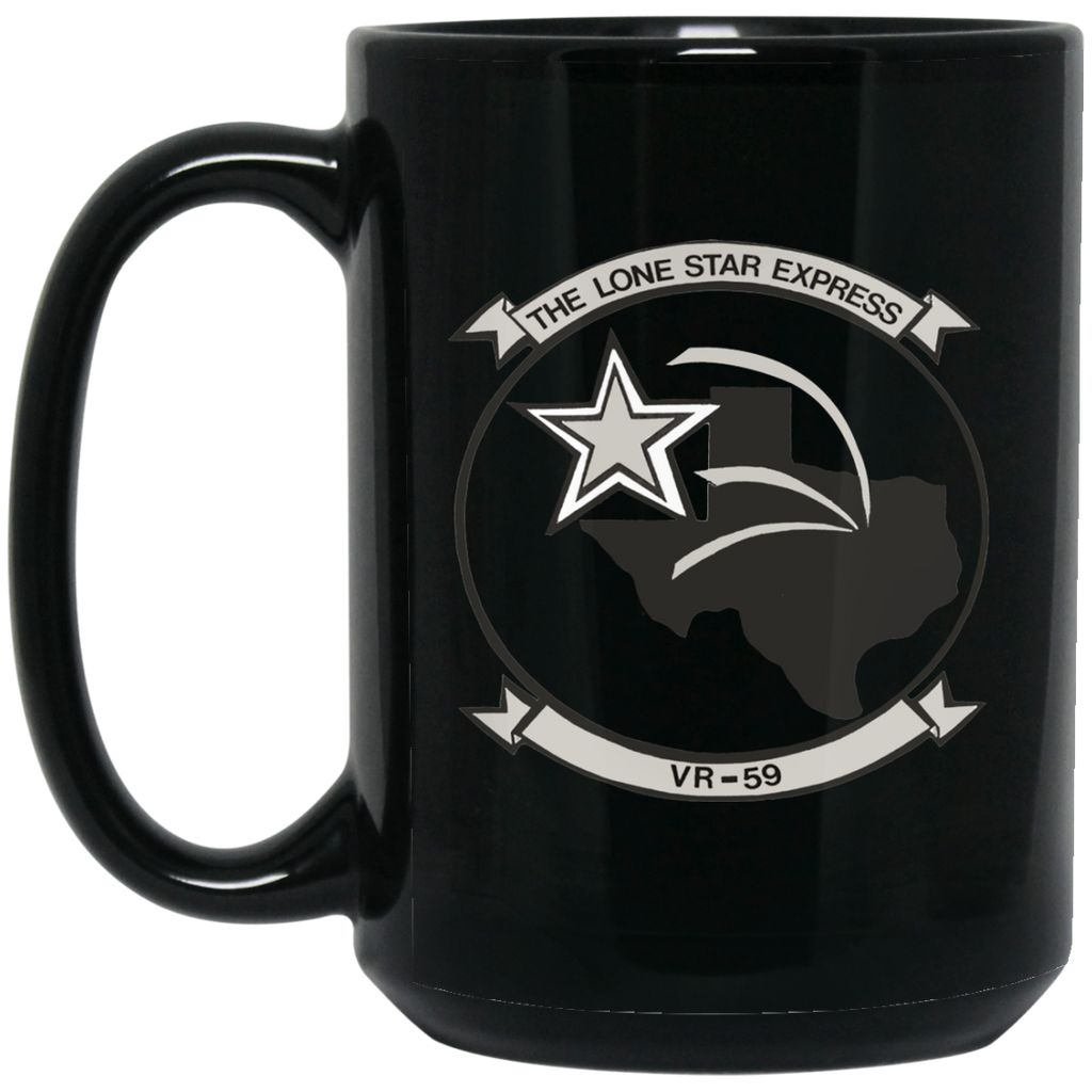 VR 59 2 Black Mug - 15oz