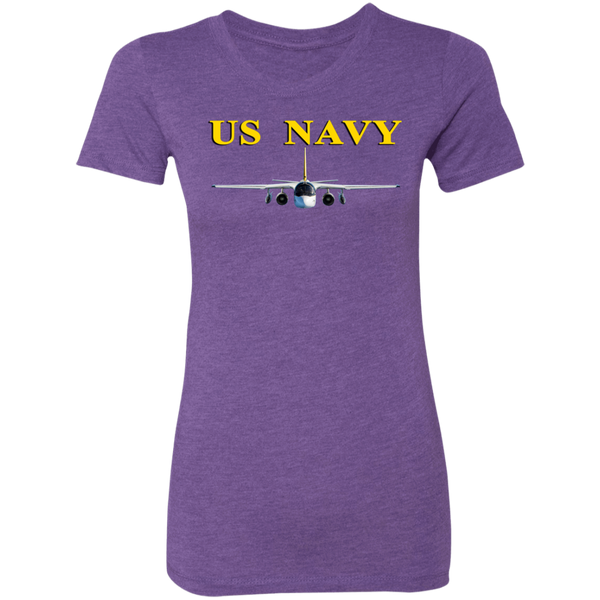 US Navy S-3 4 Ladies' Triblend T-Shirt