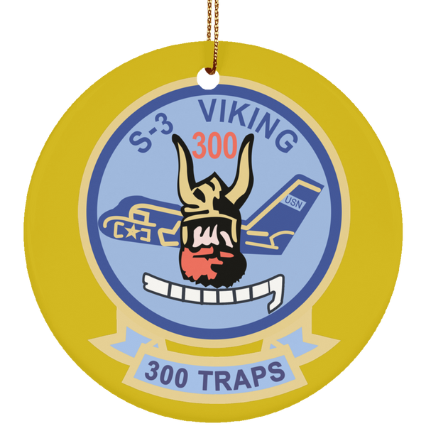 S-3 Viking 5 Ornament - Circle