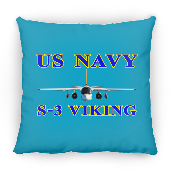 US Navy S-3 1 Pillow - Square - 16x16