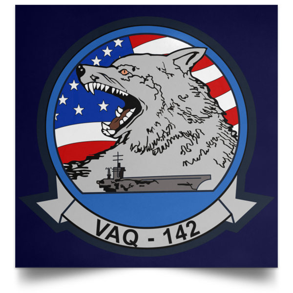 VAQ 142 3 Poster - Square