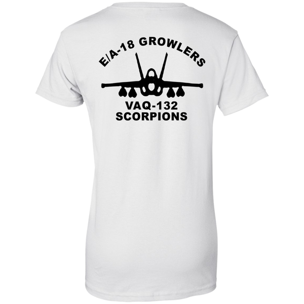 VAQ 132 2b Ladies Custom Cotton T-Shirt