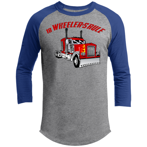 Trucker 18 Wheeler 1 Sporty T-Shirt