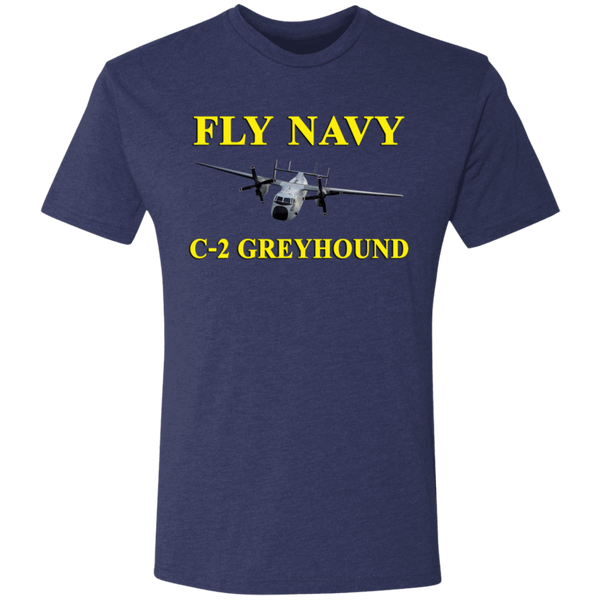 Fly Navy C-2 3 Triblend T-Shirt