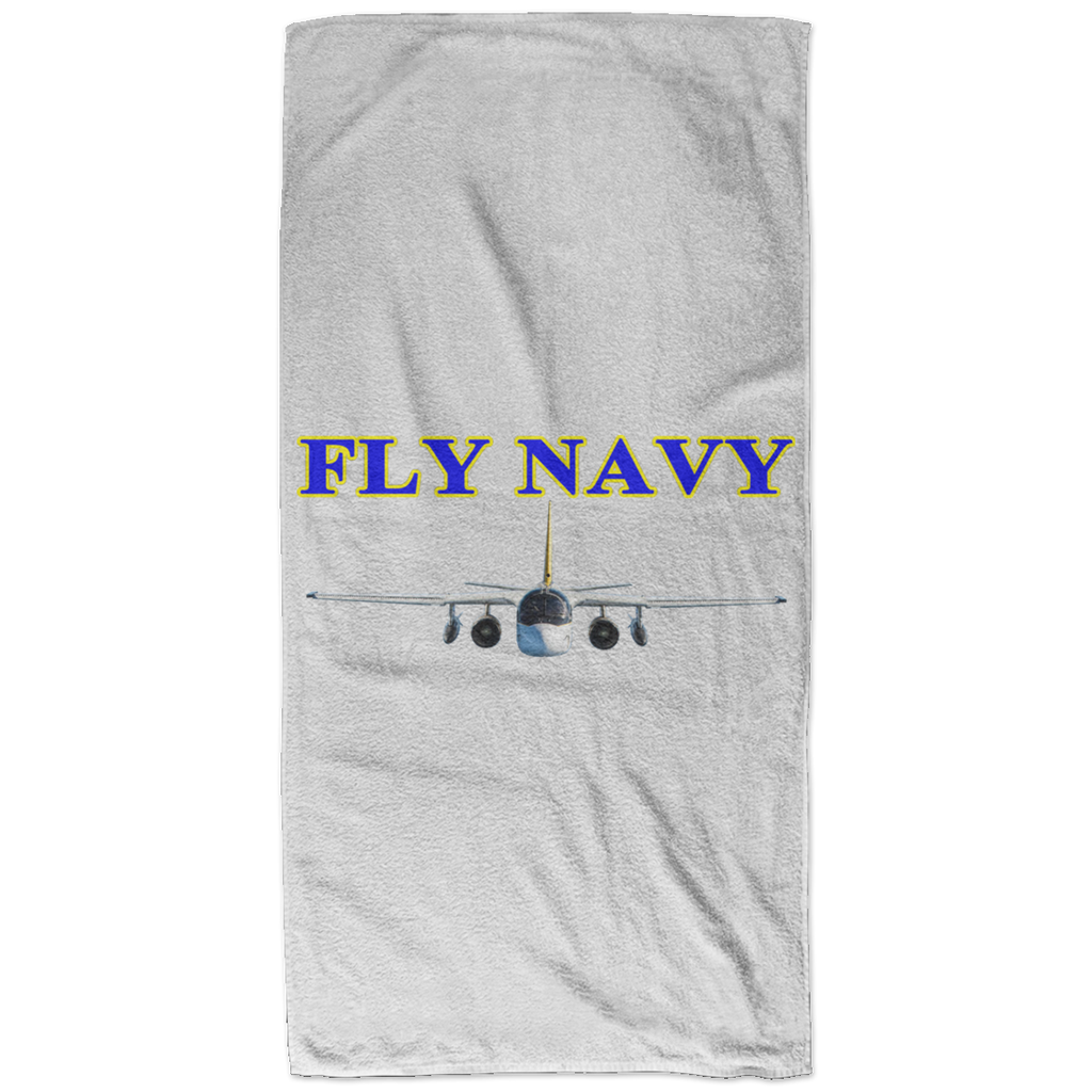 Fly Navy S-3 2 Bath Towel - 32x64