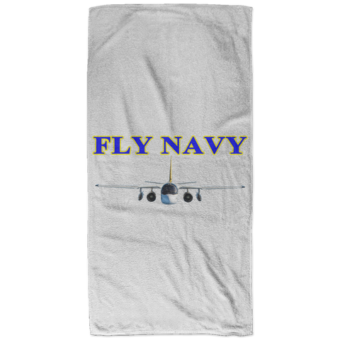 Fly Navy S-3 2 Bath Towel - 32x64