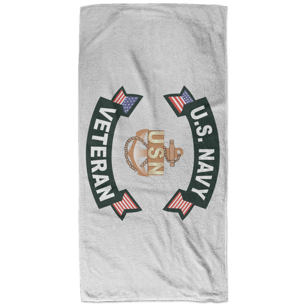 Navy Vet 1 Bath Towel - 32x64