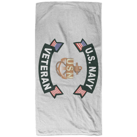 Navy Vet 1 Bath Towel - 32x64