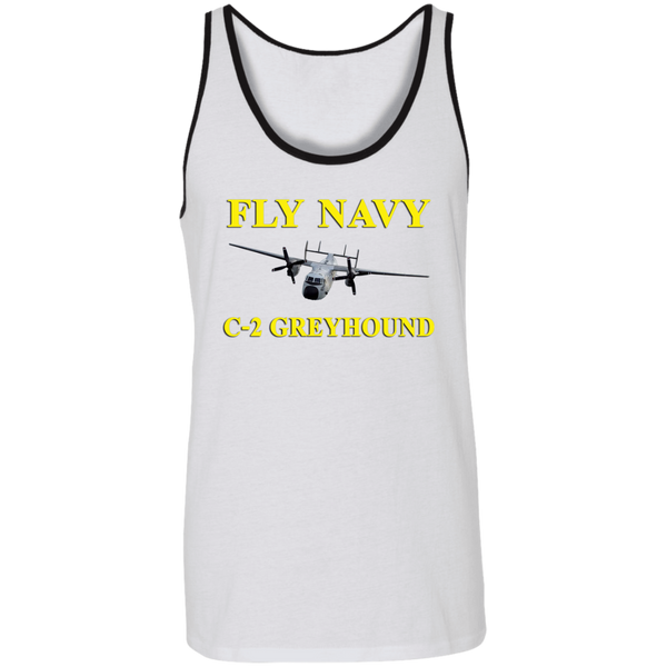 Fly Navy C-2 3 Tank Top - Unisex