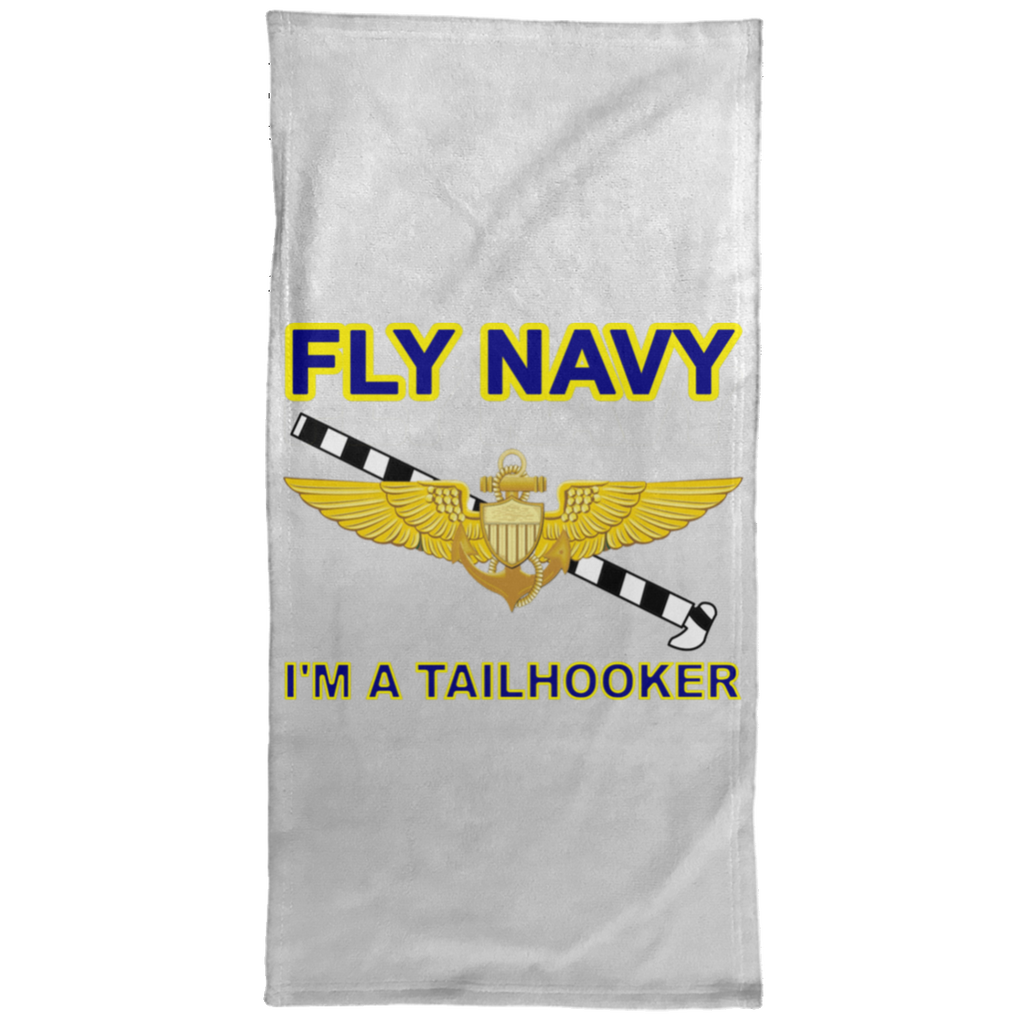 Fly Navy Tailhooker Hand Towel - 15x30