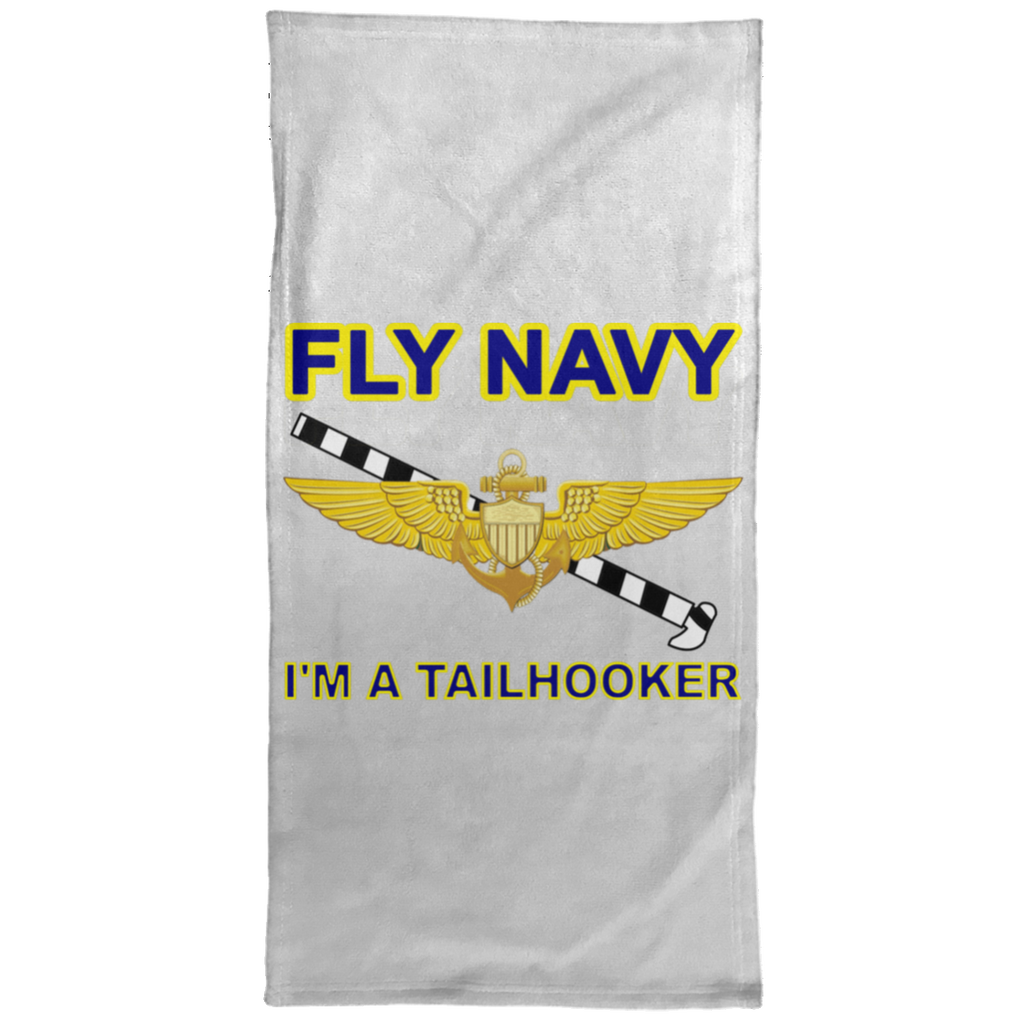 Fly Navy Tailhooker 1 Hand Towel - 15x30