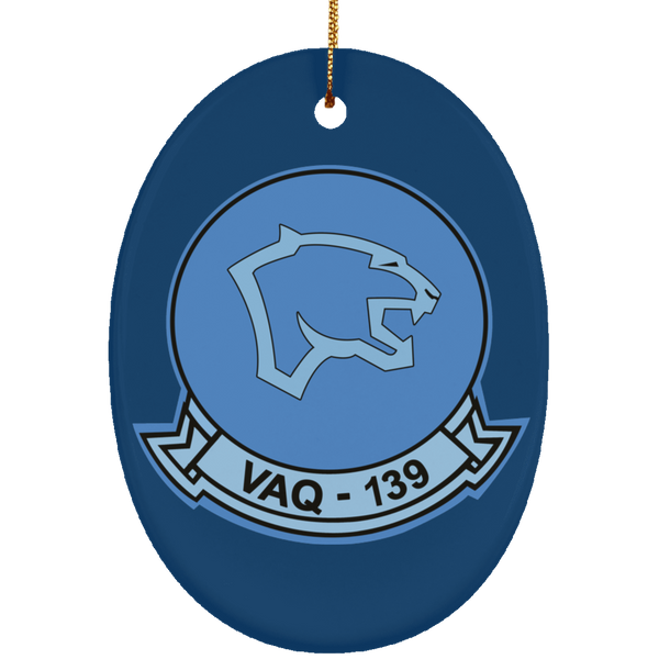 VAQ 139 1 Ornament Ceramic - Oval