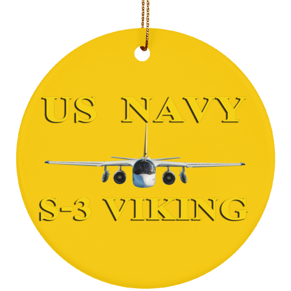 US Navy S-3 3 Ornament – Circle