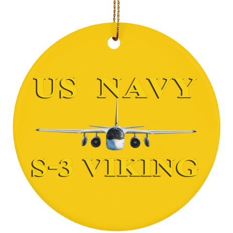 US Navy S-3 3 Ornament – Circle