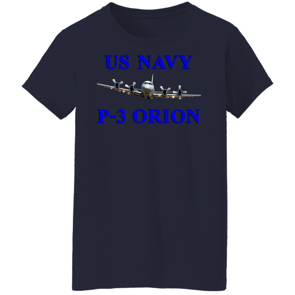 US Navy P-3 1 Ladies' Cotton T-Shirt