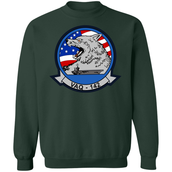 VAQ 142 3 Crewneck Pullover Sweatshirt