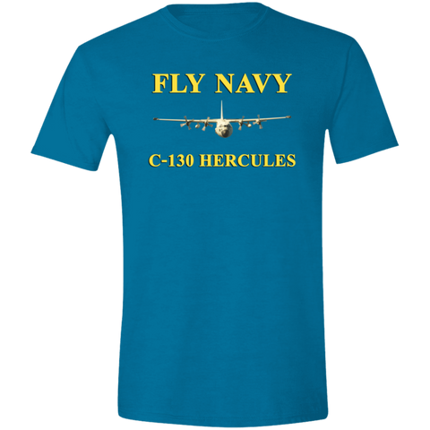 Fly Navy C-130 3 Softstyle T-Shirt