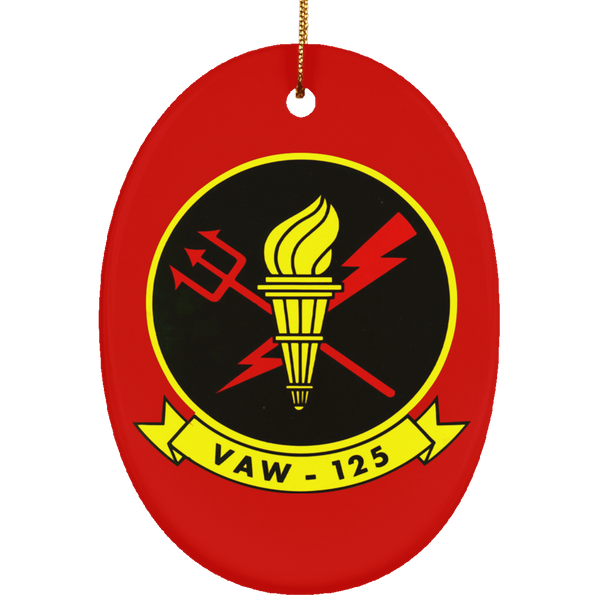 VAW 125 Ornament Ceramic - Oval