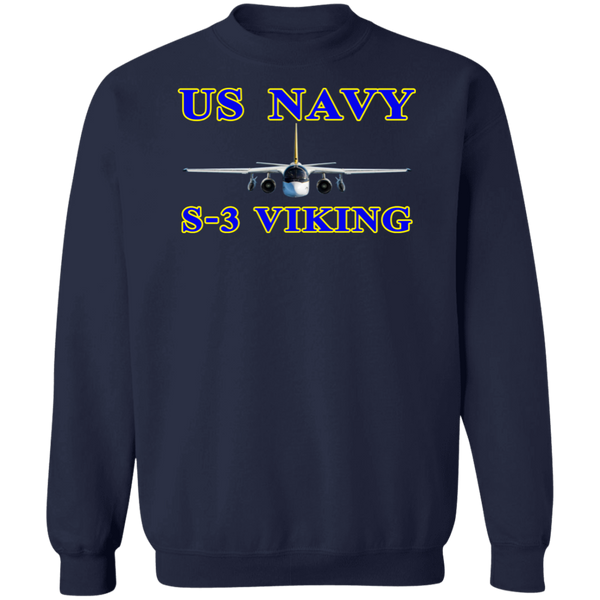 US Navy S-3 1 Crewneck Pullover Sweatshirt