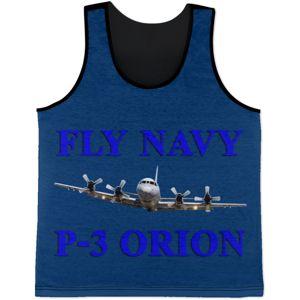 Fly Navy P-3 1 Tank Top - All Over Print