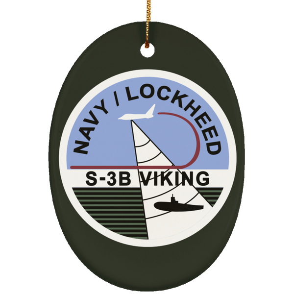 S-3 Viking 7 Ornament - Oval