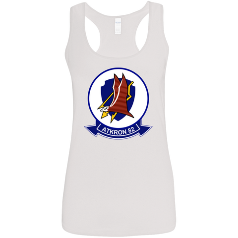 VA 82 1 Ladies' Softstyle Racerback Tank