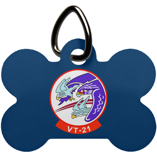 VT 21 1 Pet Tag - Dog Bone